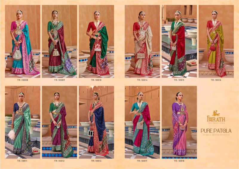 Pure Patola By Trirath Mercerized Sigma Silk Saree